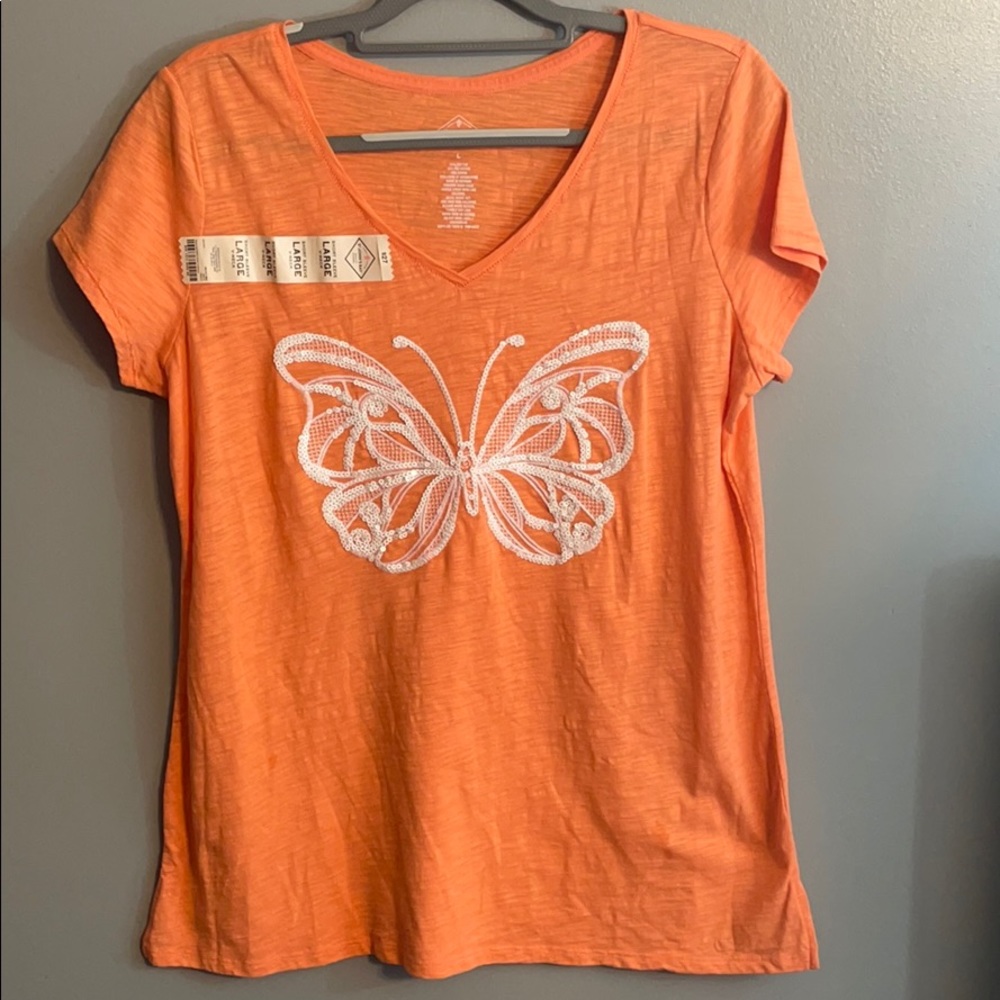 COPY - St. John’s Bay Butterfly graphic tee